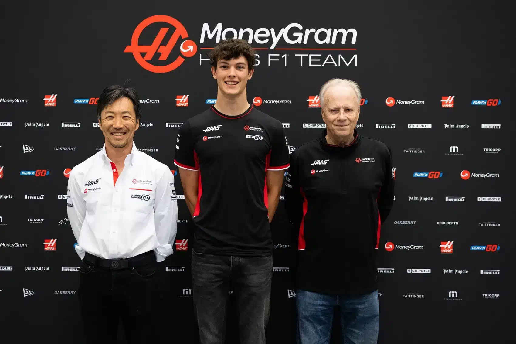 Ayao Komatsu, Oliver Bearman, Gene Haas