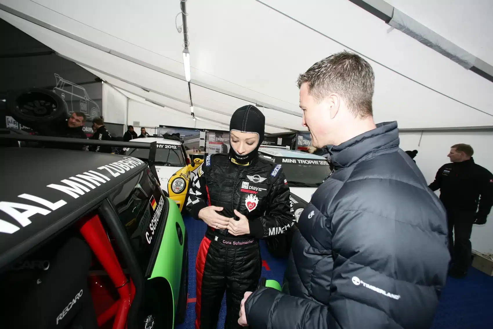 Cora Schumacher és Ralf Schumacher 2012-ben