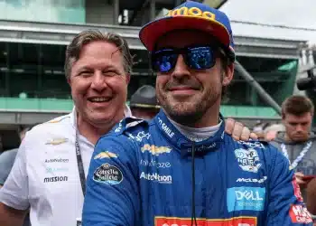 Fernando Alonso, Zak Brown, mclaren le mans