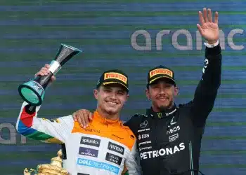 Lando Norris, Lewis Hamilton, McLaren, Mercedes