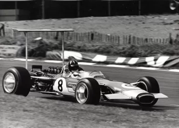 Graham Hill, Lotus 49B, newey