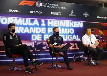 Toto Wolff, Christian Horner, Zak Brown