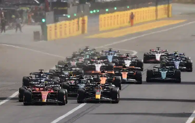 F1 Olasz Nagydíj, Monza, 2023, rajt