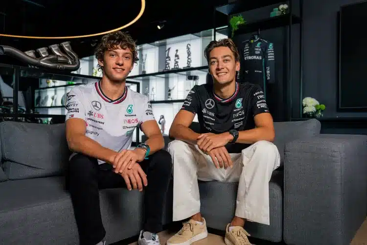 Andrea Kimi Antonelli, George Russell
