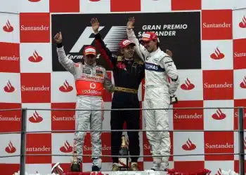 Heikki Kovalainen, Sebastian Vettel, Robert Kubica, F1