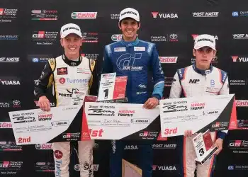 Liam Lawson, Igor Fraga and Franco Colapinto, f1