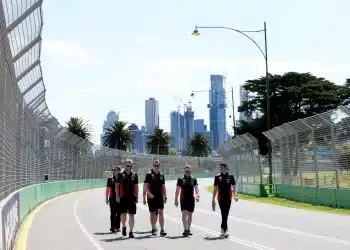 2020 Ausztrál Nagydíj, Melbourne, pályabejárás