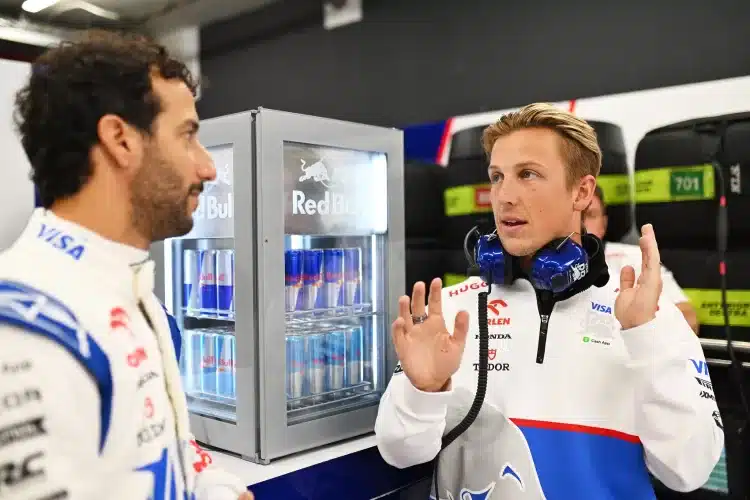 Daniel Ricciardo, Liam Lawson, Red Bull/Visa Cash App RB