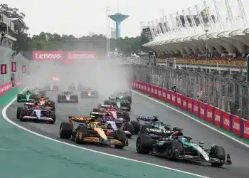 Lando Norris, George Russell, F1, Sao Paulo, rajt