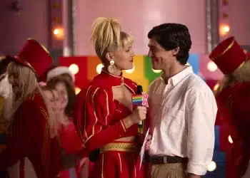Pâmela Tomé, mint Xuxa és Gabriel Leone, mint Ayrton Senna