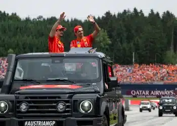 Carlos Sainz Jr. and Charles Leclerc