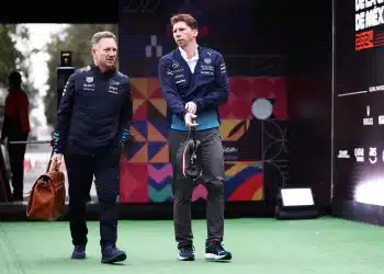 Christian Horner (Red Bull), James Vowles (Williams)