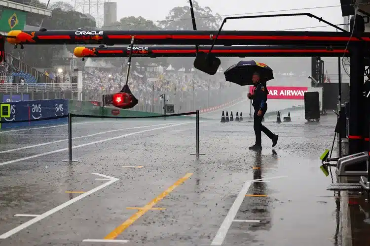 F1 Sao Paulo, eső