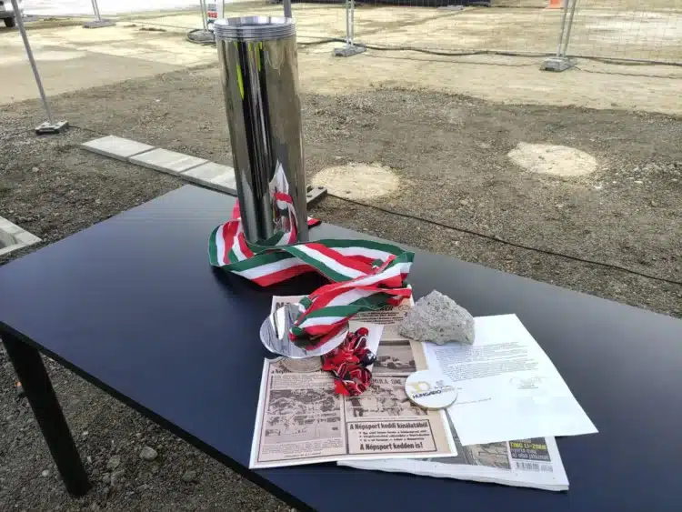 Időkapszula, Hungaroring