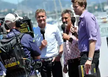 David Coulthard, Eddie Jordan, Jake Humphrey