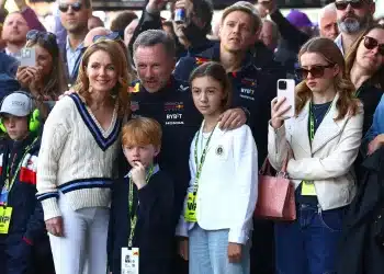 Christian Horner, Geri Horner, Montague Horner, Olivia Horner, Bluebell Halliwell