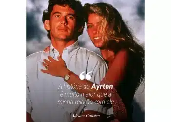 Ayrton Senna, Adriane Galisteu