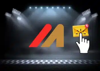 Motorsportol.hu logó, hírlevél feliratkozás ikonnal