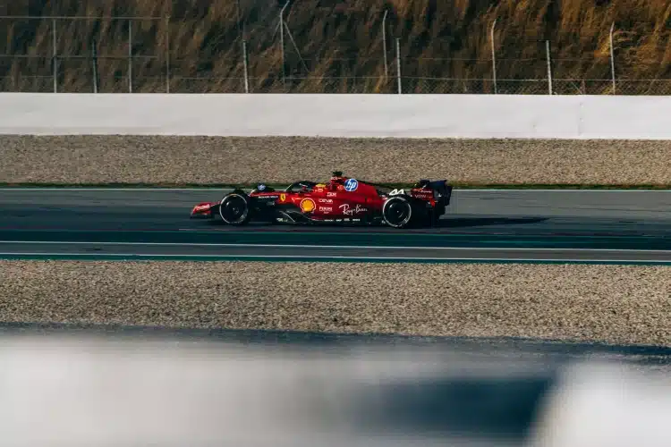 Lewis Hamilton, Ferrari, TPC teszt