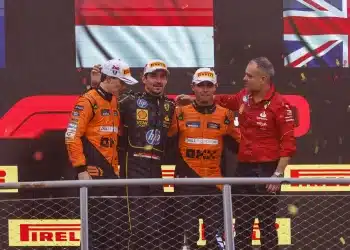 Piastri, Norris, Leclerc