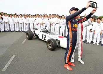 Max Verstappen, Takuma Sato, honda