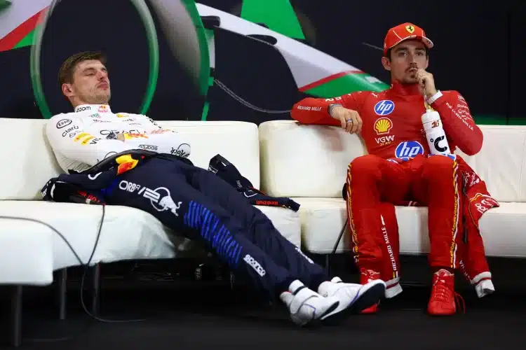 Max Verstappen, Charles Leclerc, Red Bull, Ferrari, F1, versenyzők