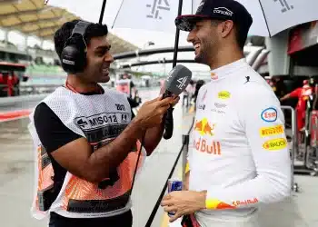Daniel Ricciardo, Karun Chandhok, f1