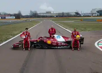 Charles Leclerc, Frederic Vasseur, Lewis Hamilton, Ferrari SF-25, Fiorano