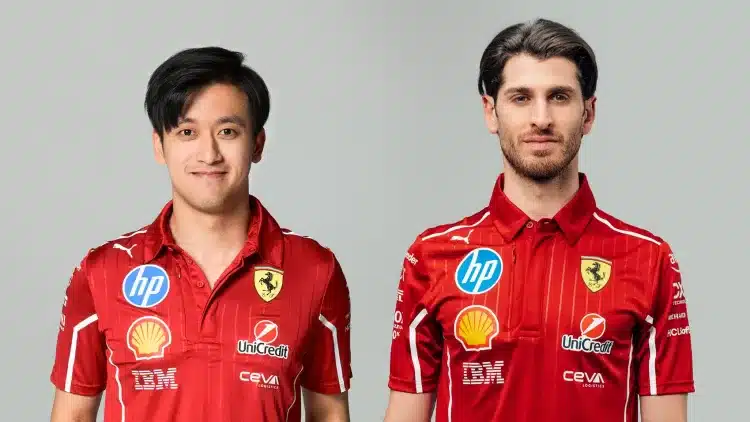 Zhou Guanyu, Antonio Giovinazzi, Ferrari