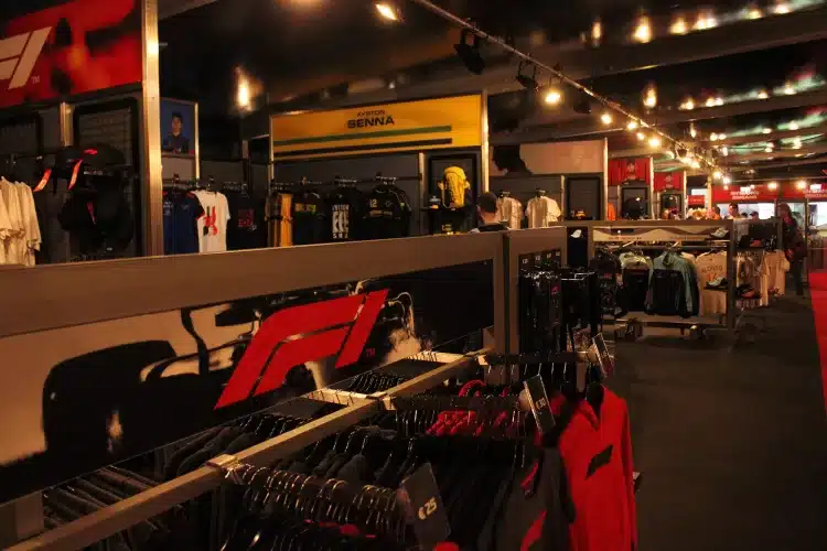 F1 merch