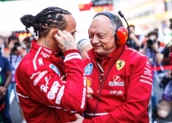 Frédéric Vasseur, Lewis Hamilton, ferrari