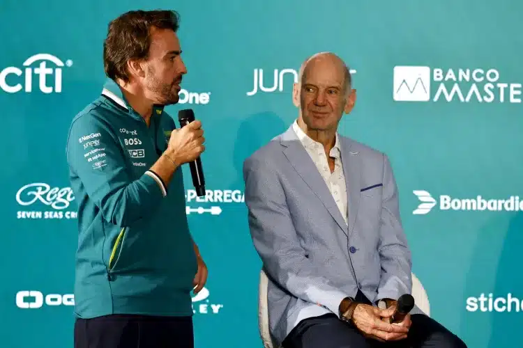 Fernando Alonso, Adrian Newey