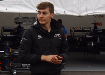 George Russell, F2, 2018