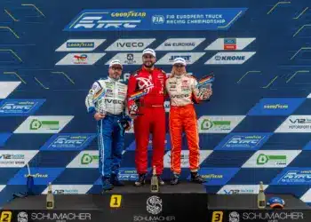 Jochen Hahn, Kiss Norbi, Steffi Halm, Lausitzring, Kamion Eb