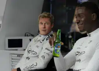 Heineken és F1 The movie (Brad Pitt, Damson Idris)