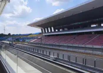 Sajtótájékoztató a Hungaroring felújításáról.