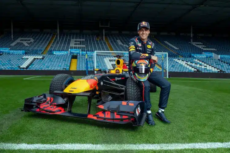 Leeds United vs Oracle Red Bull Racing, Arvid Lindblad