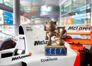 sega, sonic, senna, mclaren