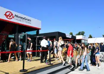 Haas F1 display