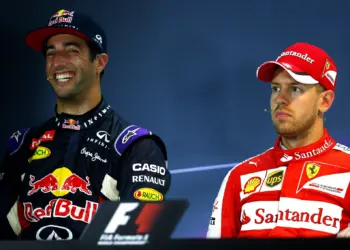 Daniel Ricciardo, Sebastian Vettel