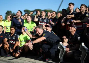 Red Bull Racing, még Christian Horner csapatfőnökkel