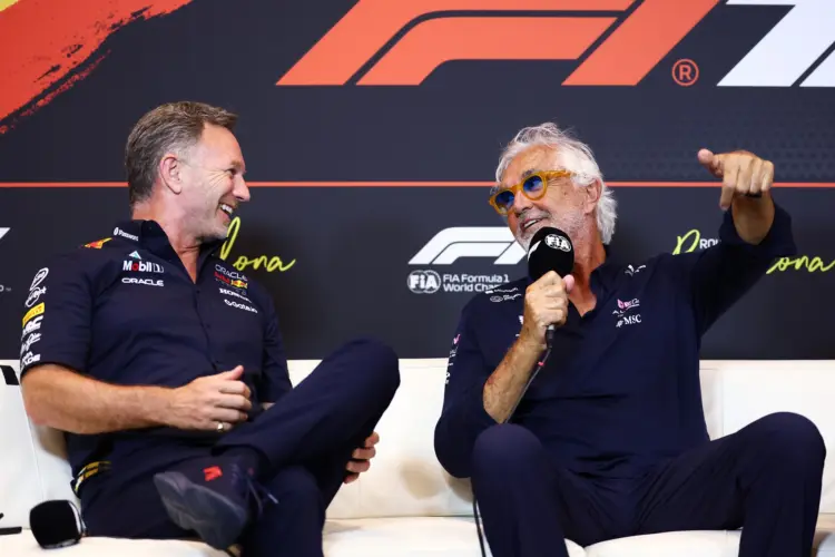 Christian Horner, Flavio Briatore