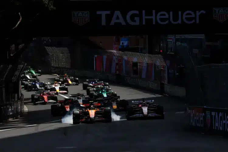 F1 2025 Moncói Nagydíj rajt, Brembo fék, elfékezés