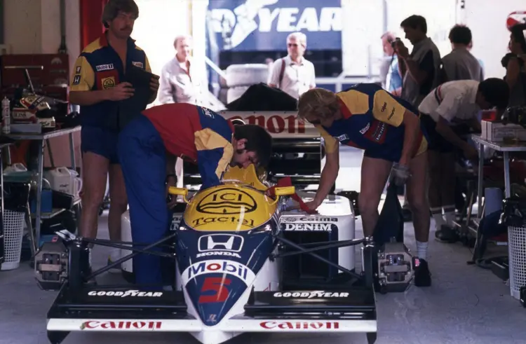 Nigel Mansell, williams, honda
