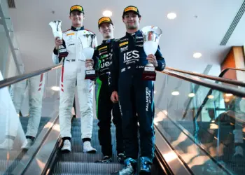 Dino Beganovic, Joshua Duerksen és Jak Crawford Formula 2, F2