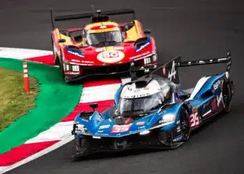 #35 Alpine, #50 Ferrari