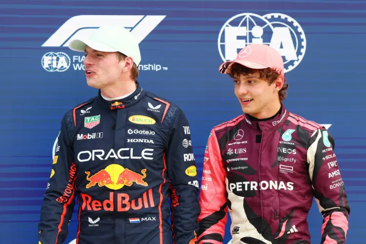 Max Verstappen, Andrea Kimi Antonelli