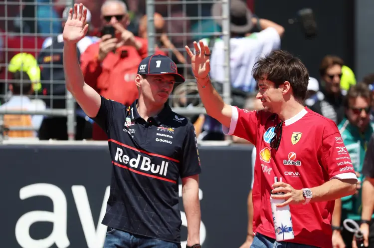 Max Verstappen, Charles Leclerc, ferrari