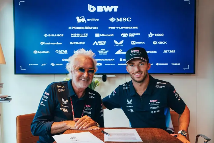 Flavio Briatore, Pierre Gasly, alpine