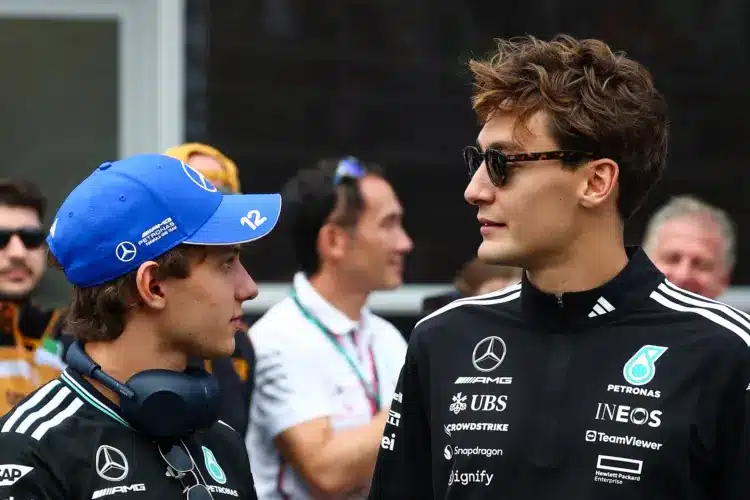 George Russell, Andrea Kimi Antonelli, Mercedes